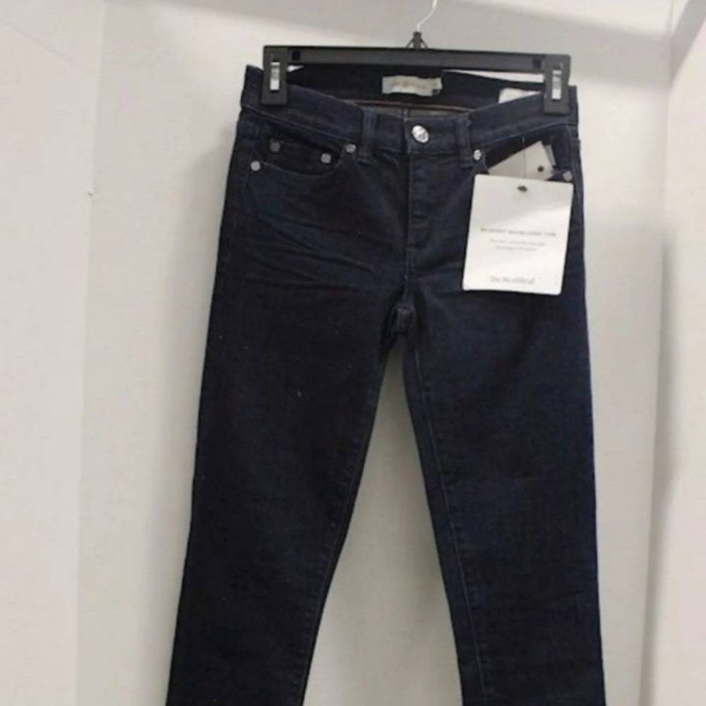Tory Burch Skinny Jeans Size 24 Dark Wash Stretch Denim